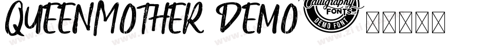 QueenMother demo字体转换